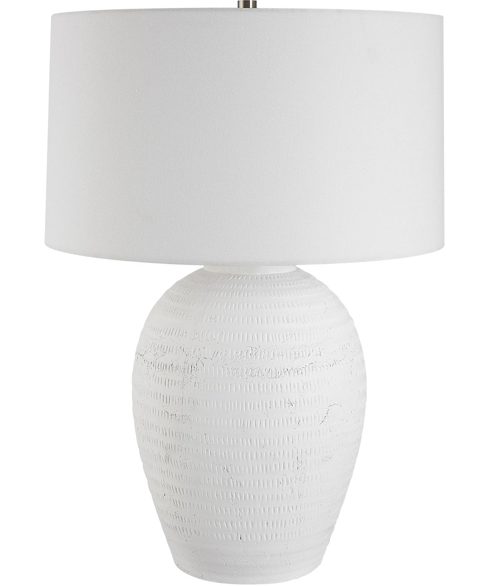 Reyna Chalk White Table Lamp - Image 4