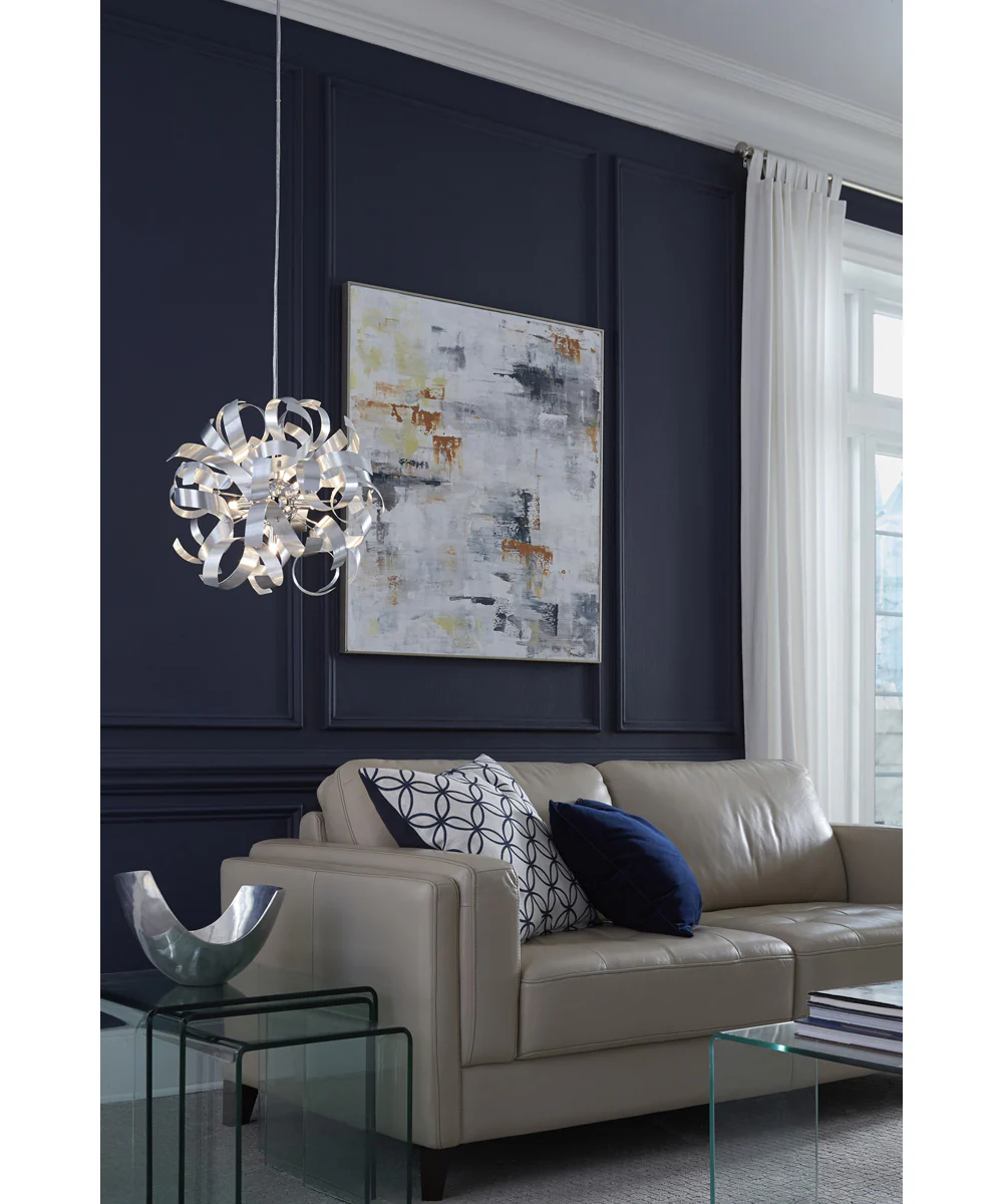 Ribbons 5-light Pendant Millenia - Image 6