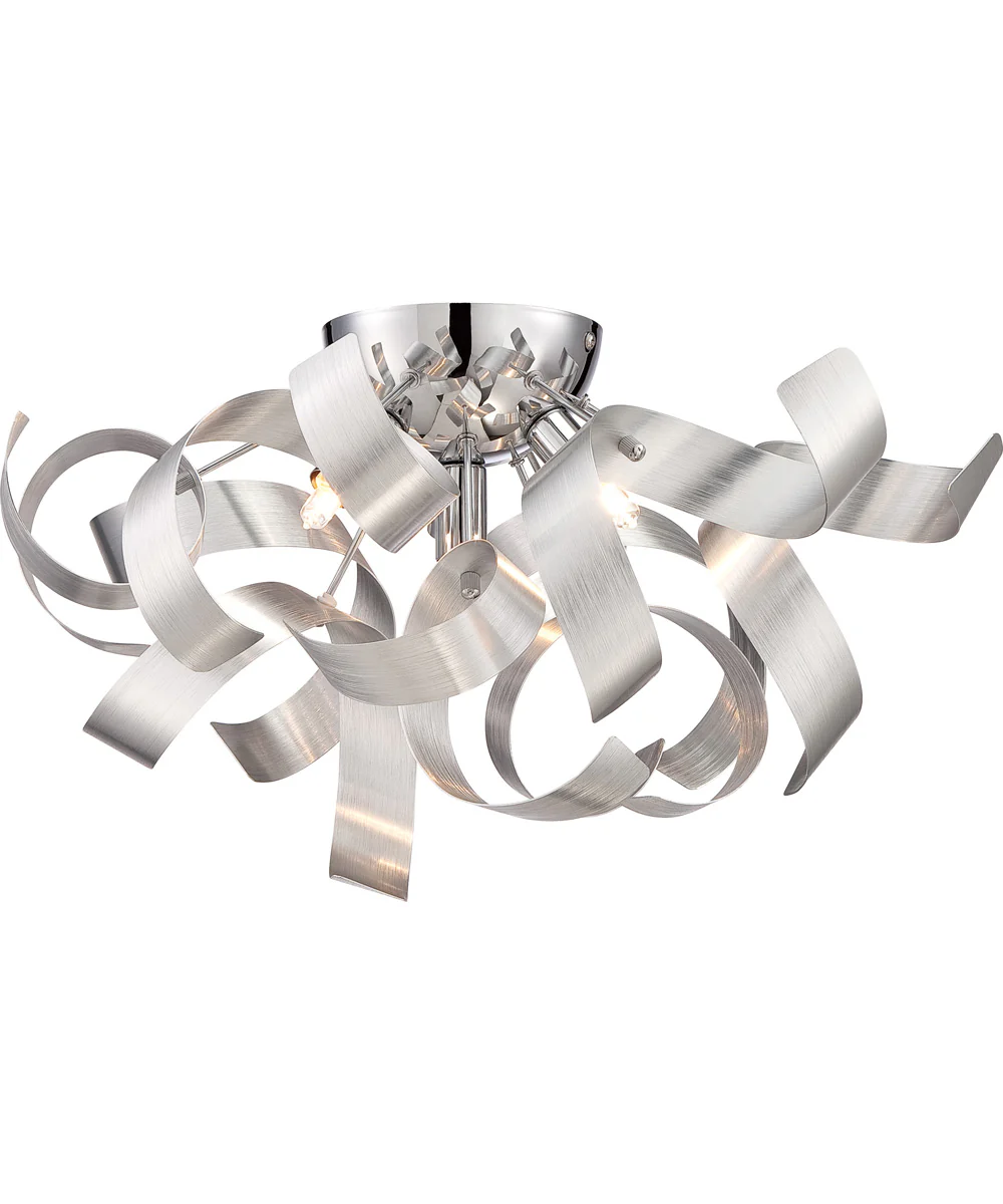 Ribbons Large 4-light Flush Mount Millenia - Image 2