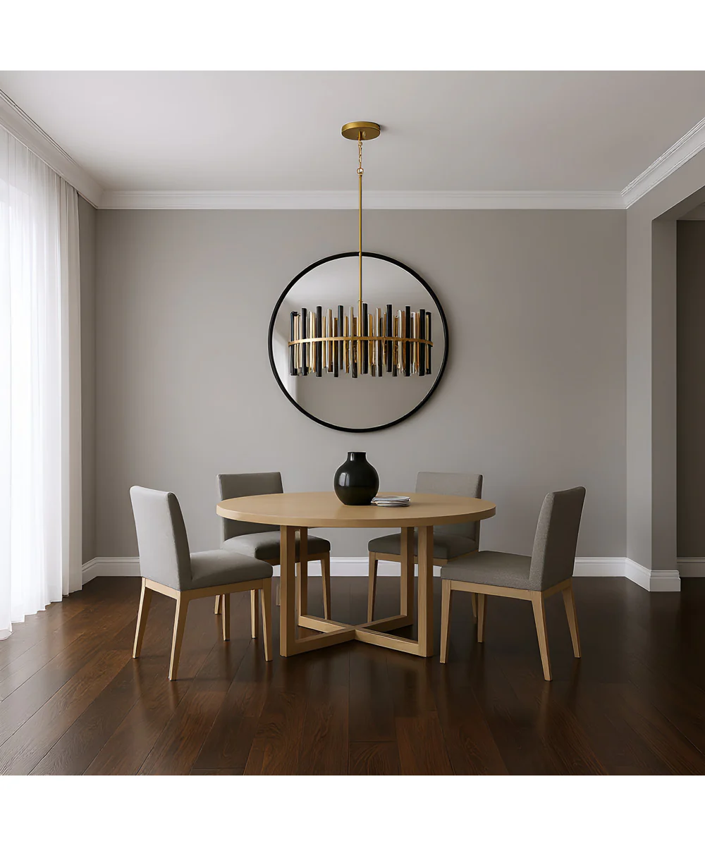 Richards 12-light Pendant Brushed Gold - Image 3