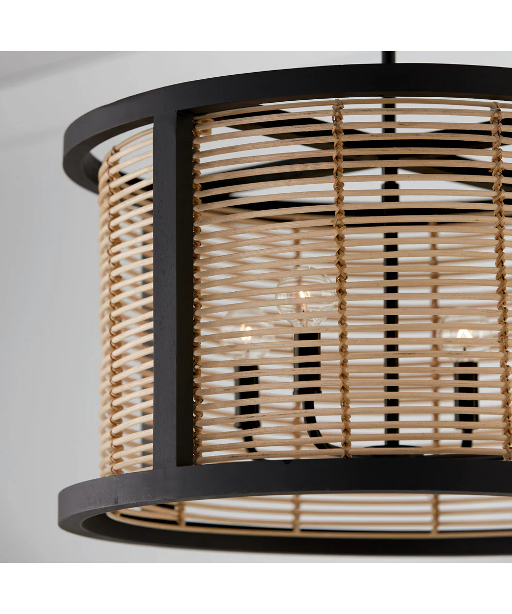 Rico 4-Light Pendant Flat Black - Image 4