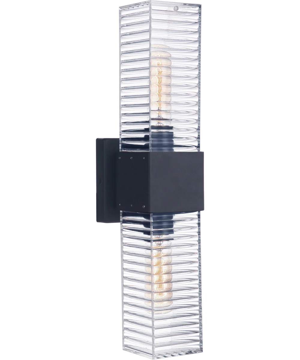 Ridge 2-Light Wall Sconce Midnight - Image 2