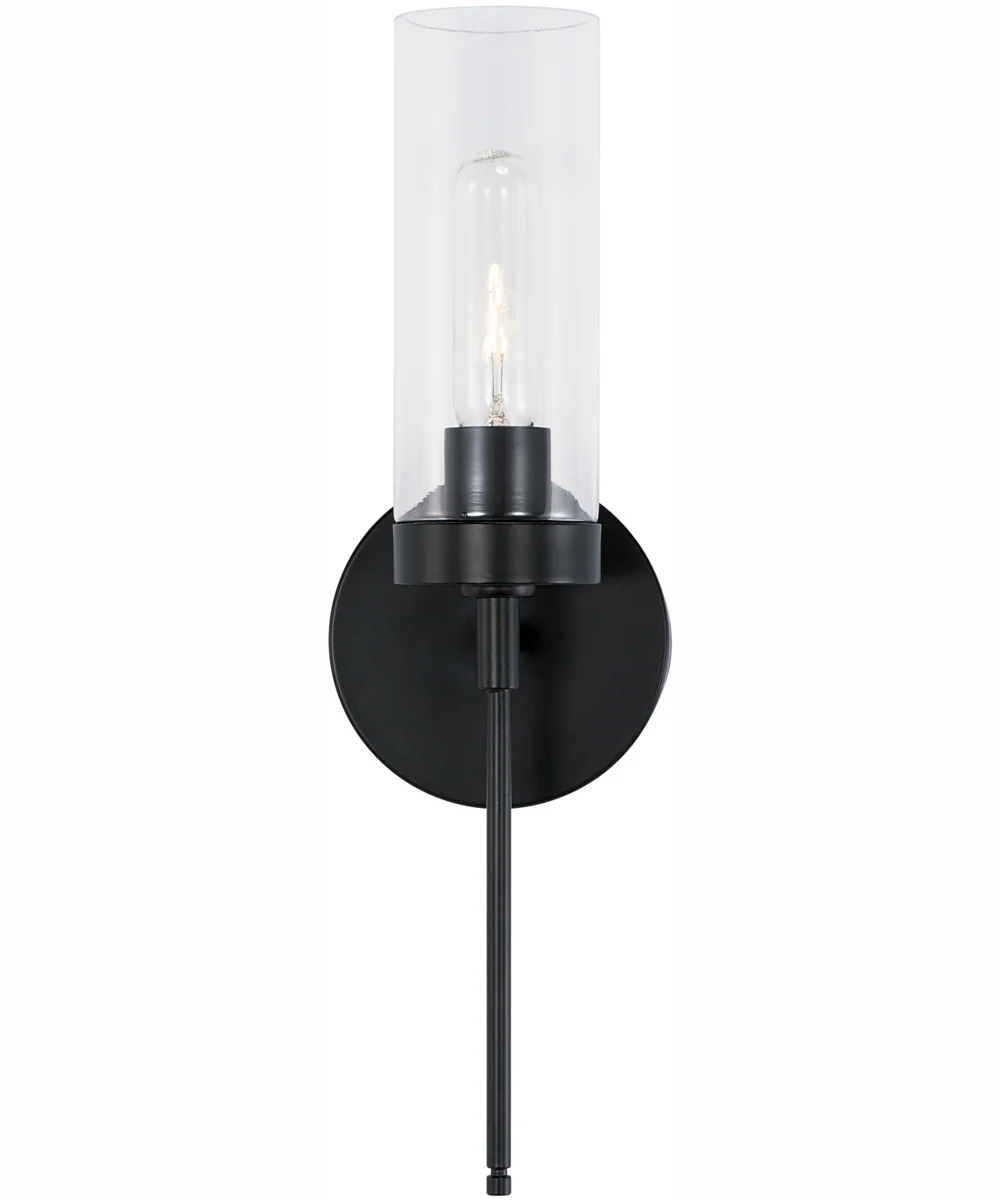 Riley 1-Light Sconce Matte Black - Image 5