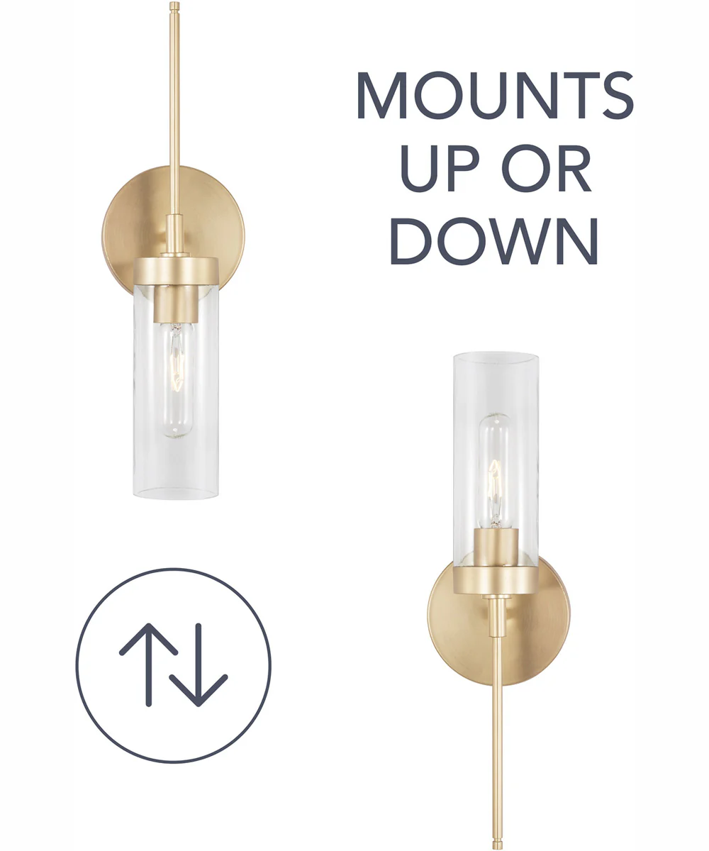 Riley 1-Light Sconce Soft Gold - Image 6