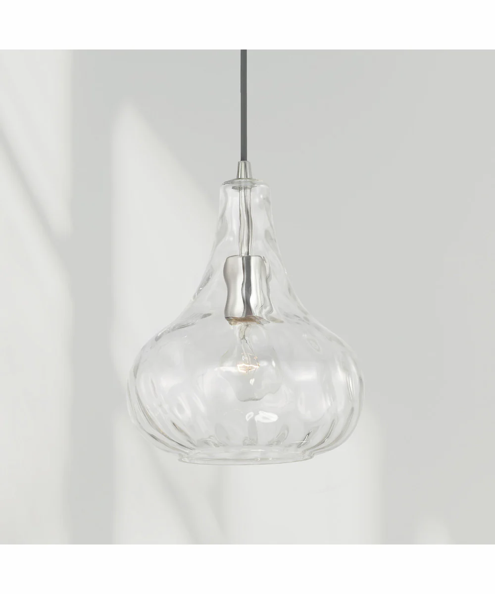 River 1-Light Pendant Polished Nickel - Image 6