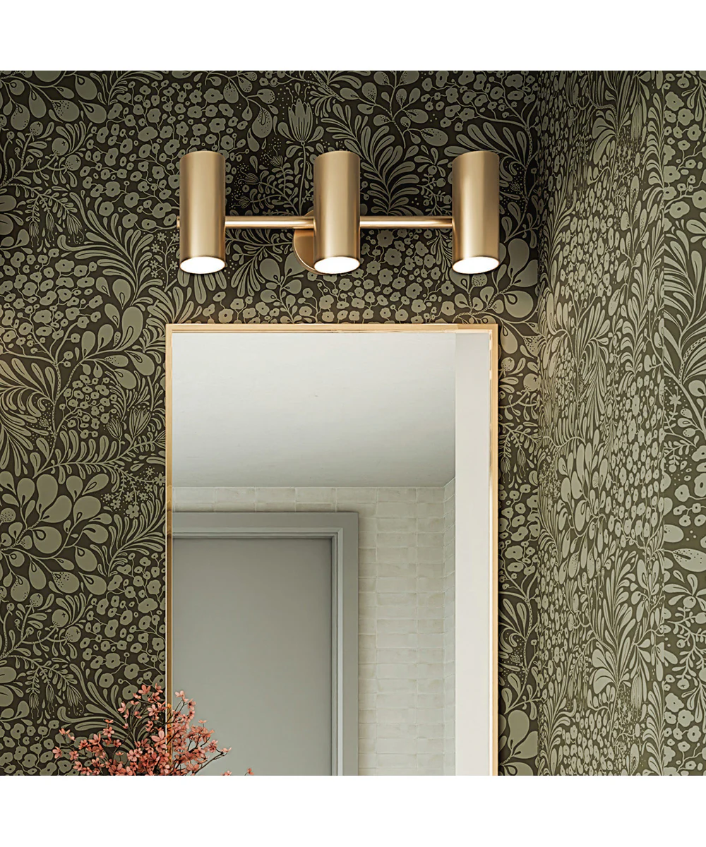 Robbie 3-Light Vanity Aged Brass - Image 3