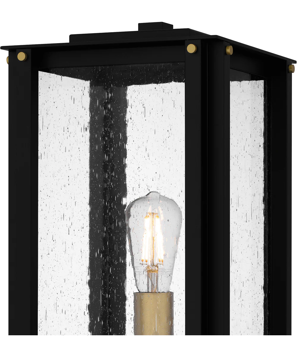 Robbins Large 1-light Outdoor Post Light  Coastal Armour Aluminum Matte Black - Image 5