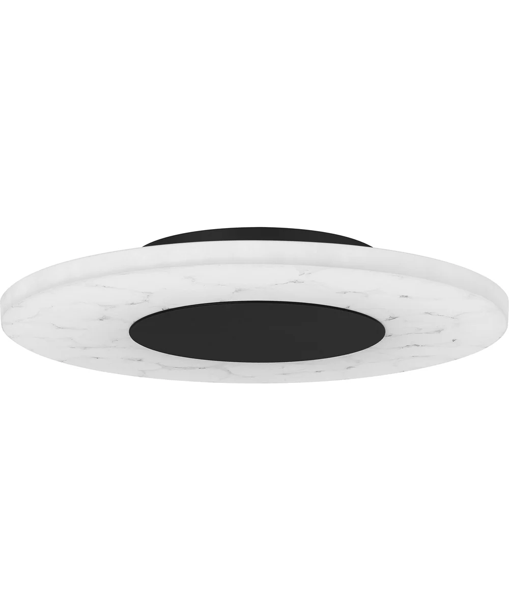Rockwell Medium Flush Mount Matte Black - Image 2