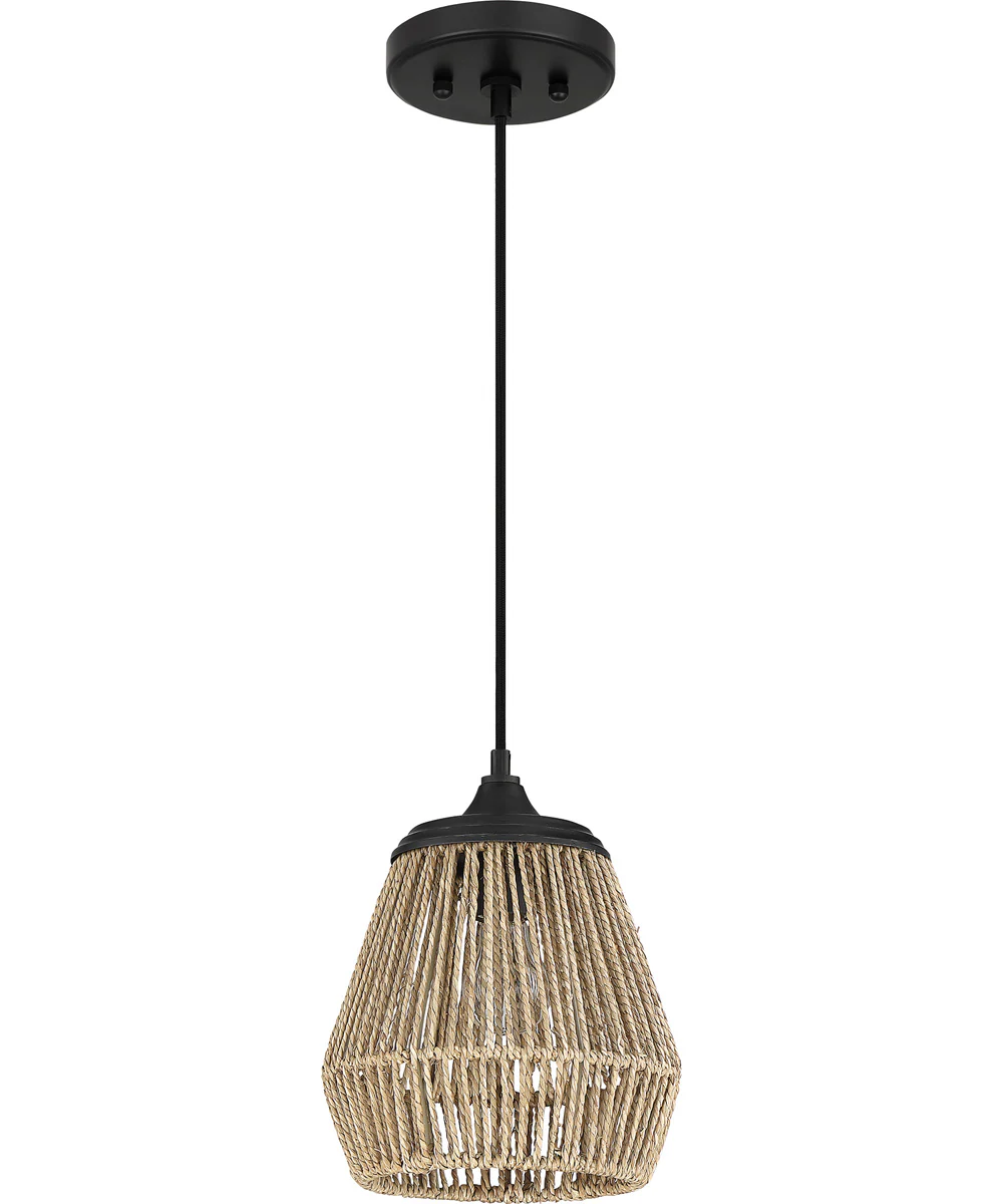 Romain Small 1-light Mini Pendant Earth Black - Image 3