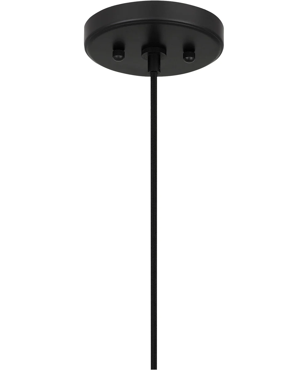 Romain Small 1-light Mini Pendant Earth Black - Image 6
