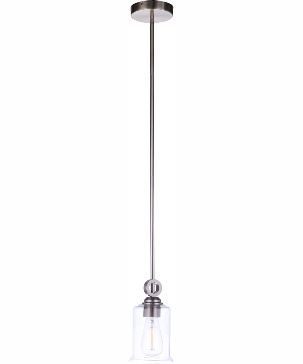 Romero 1-Light Mini Pendant Satin Brass - Image 2