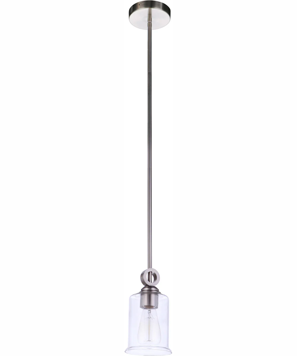 Romero 1-Light Mini Pendant Satin Brass - Image 3