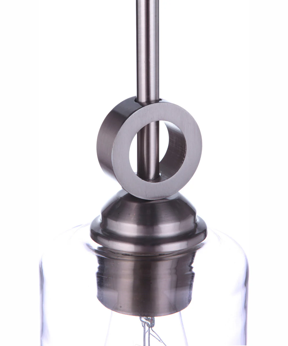 Romero 1-Light Mini Pendant Satin Brass - Image 6