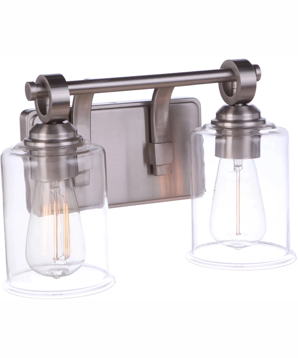Romero 2-Light Vanity Brushed Polished Nickel - Image 2