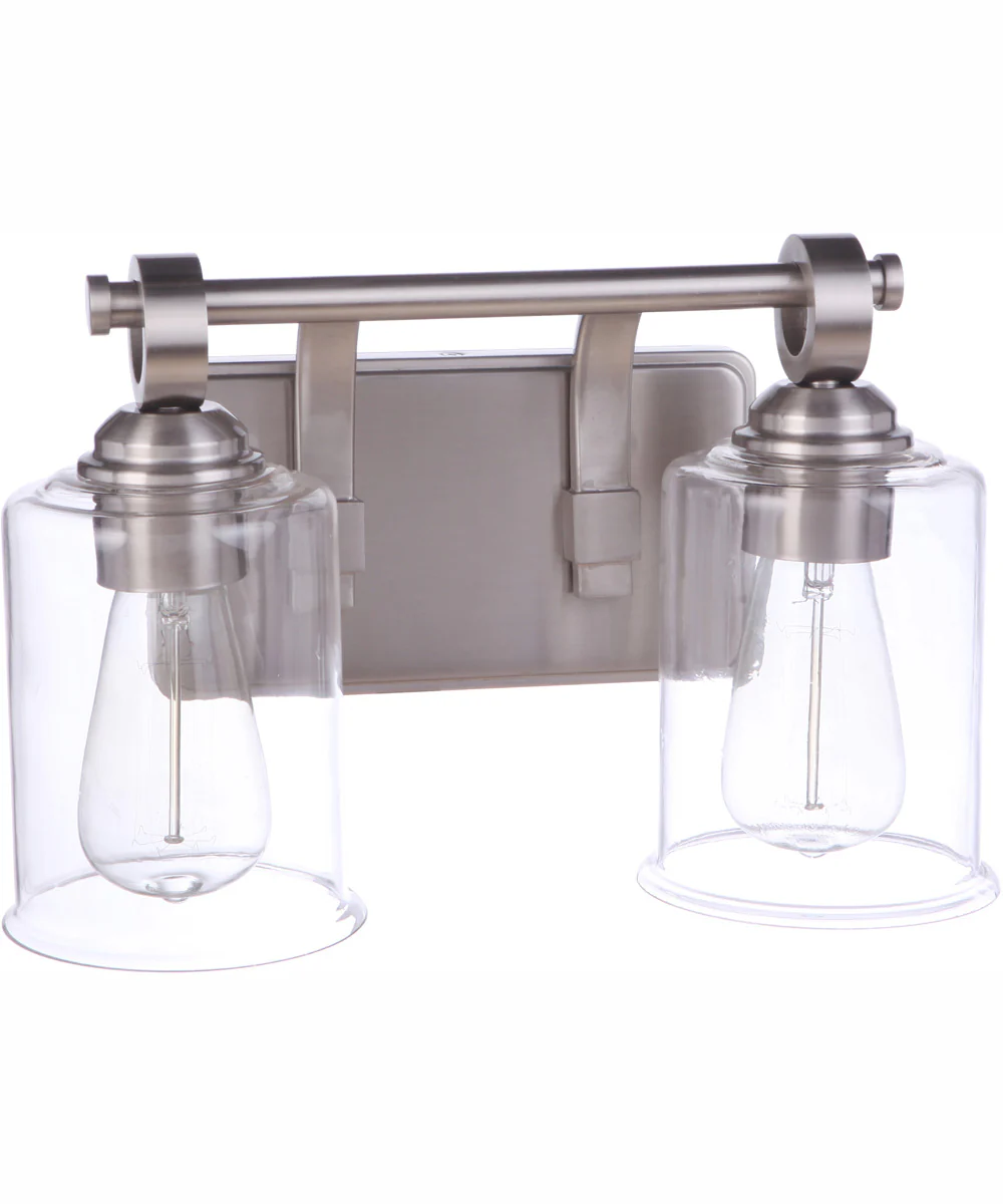 Romero 2-Light Vanity Brushed Polished Nickel - Image 3