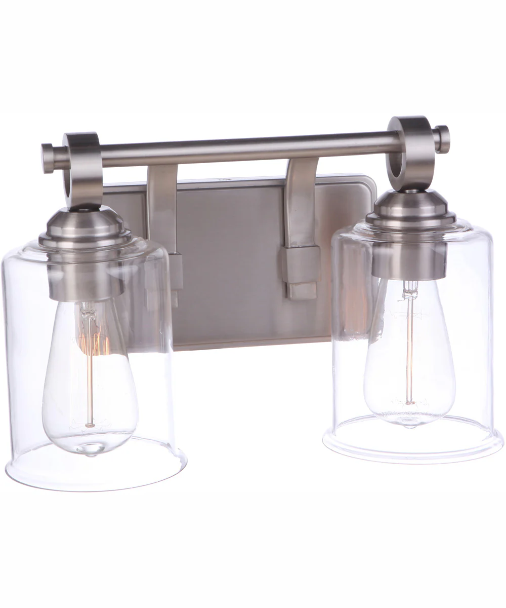 Romero 2-Light Vanity Brushed Polished Nickel - Image 4