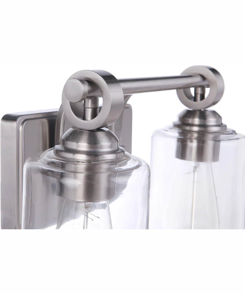 Romero 2-Light Vanity Brushed Polished Nickel - Image 7