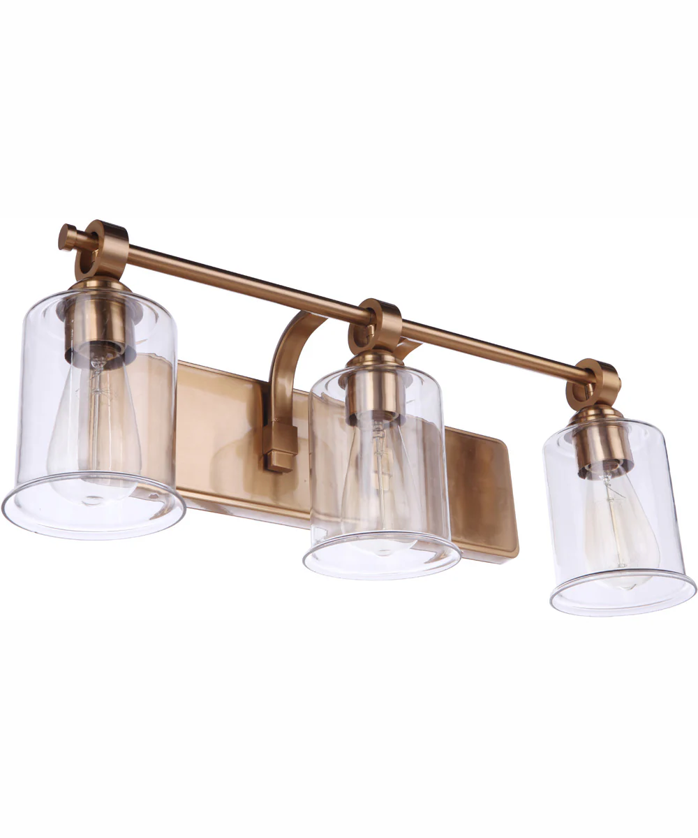 Romero 3-Light Vanity Satin Brass - Image 6