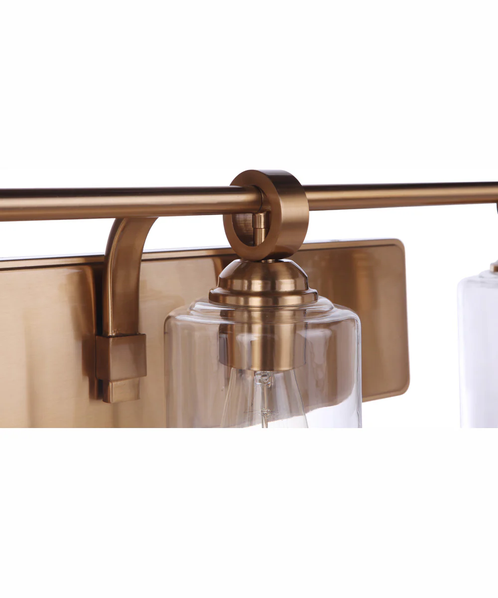 Romero 3-Light Vanity Satin Brass - Image 7