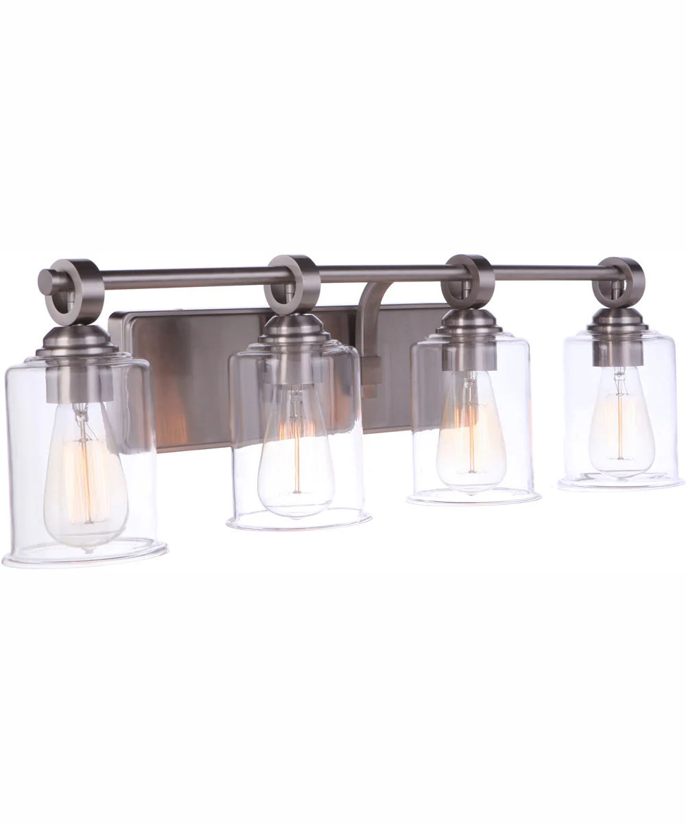 Romero 4-Light Vanity Brushed Polished Nickel - Image 2
