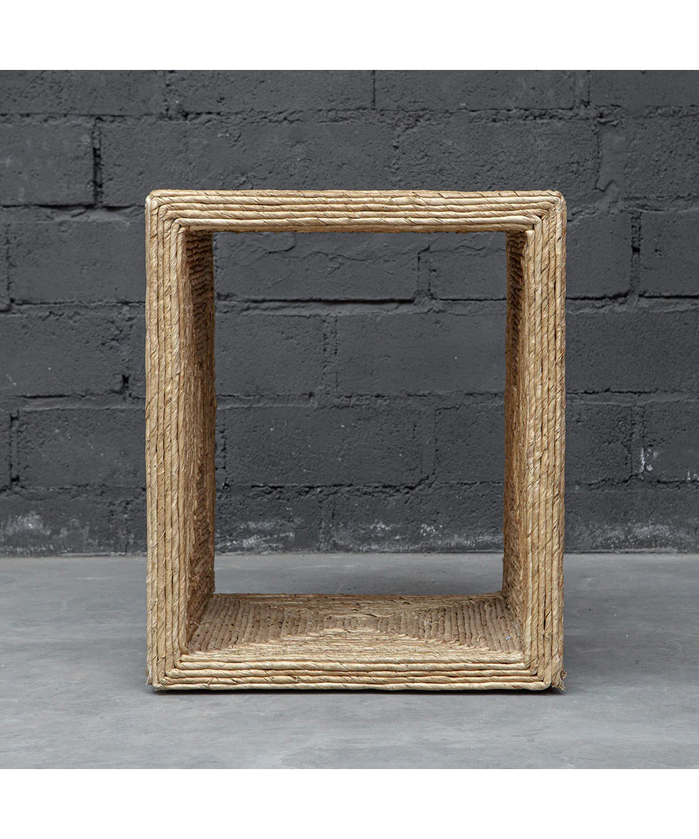 Rora Coastal Woven Side Table - Image 4