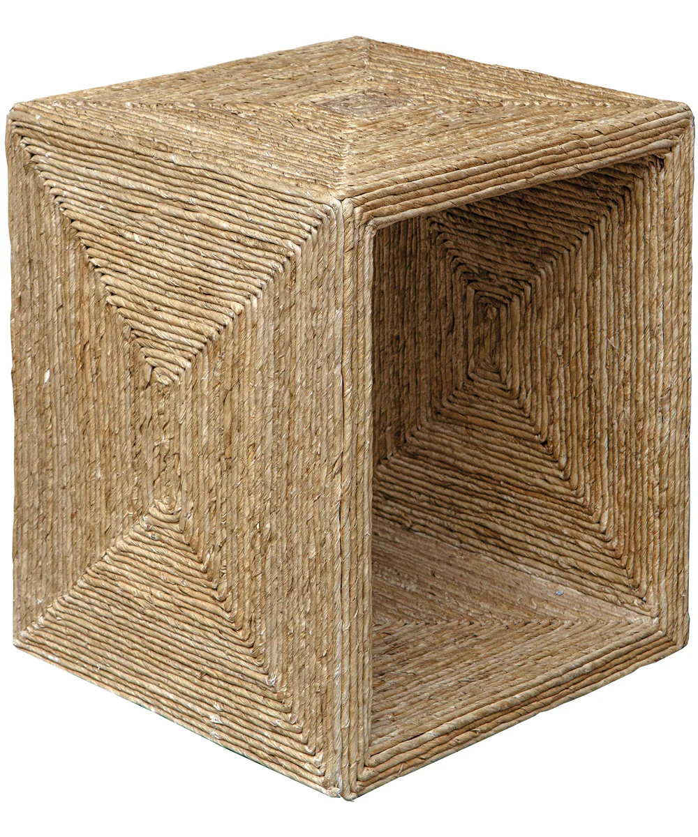 Rora Coastal Woven Side Table - Image 6