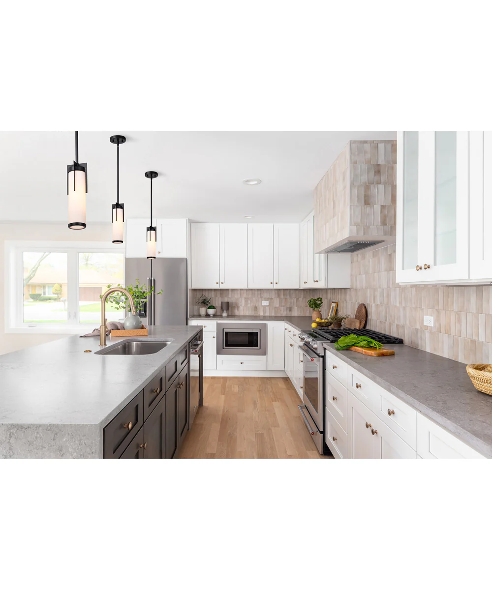 Roselle 1-Light Pendant Matte Black - Image 2