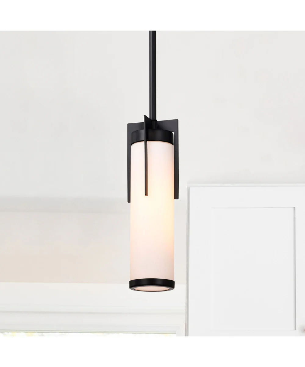 Roselle 1-Light Pendant Matte Black - Image 3