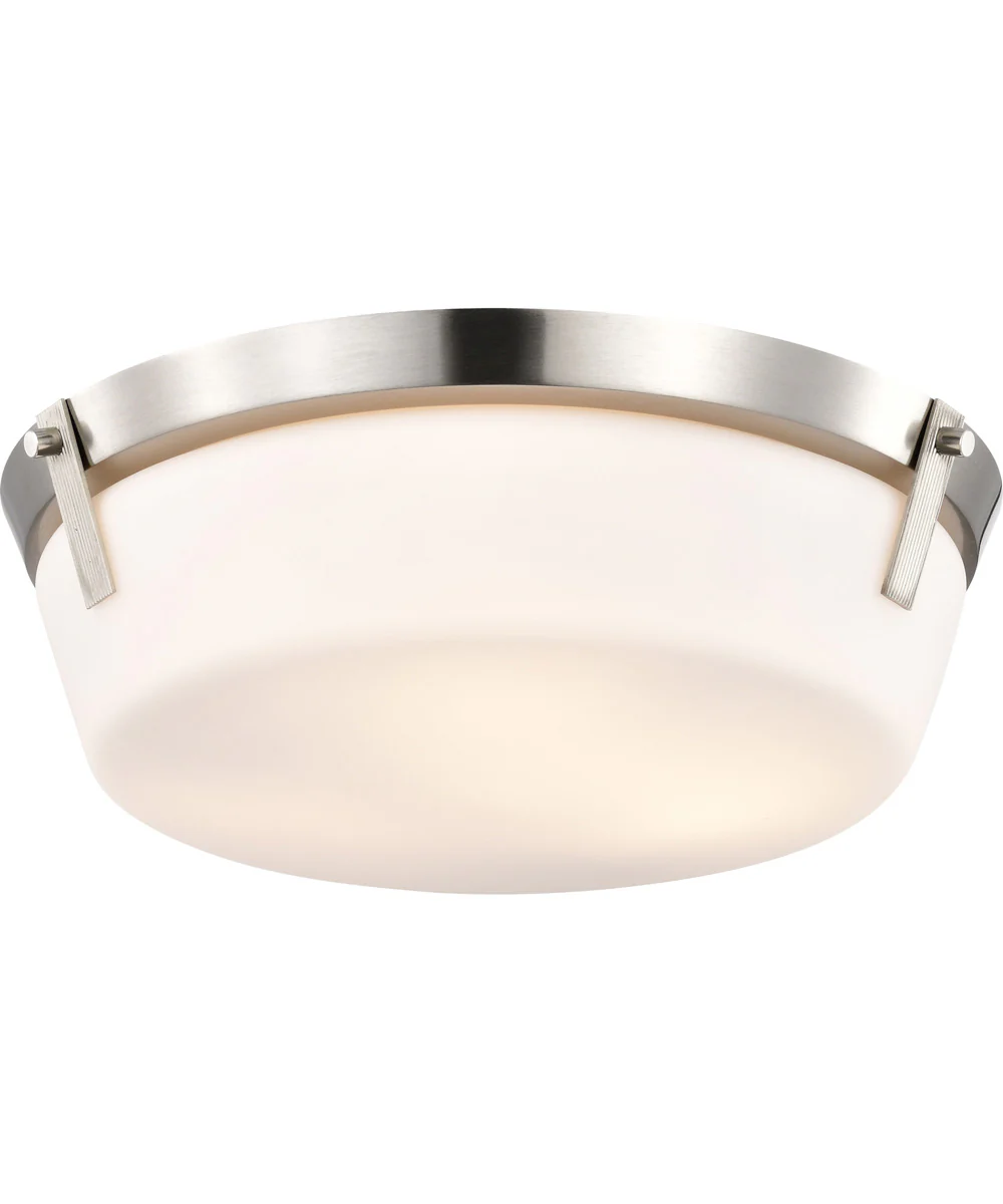 Rowen 3-Light Close-to-Ceiling Brushed Nickel - Image 2