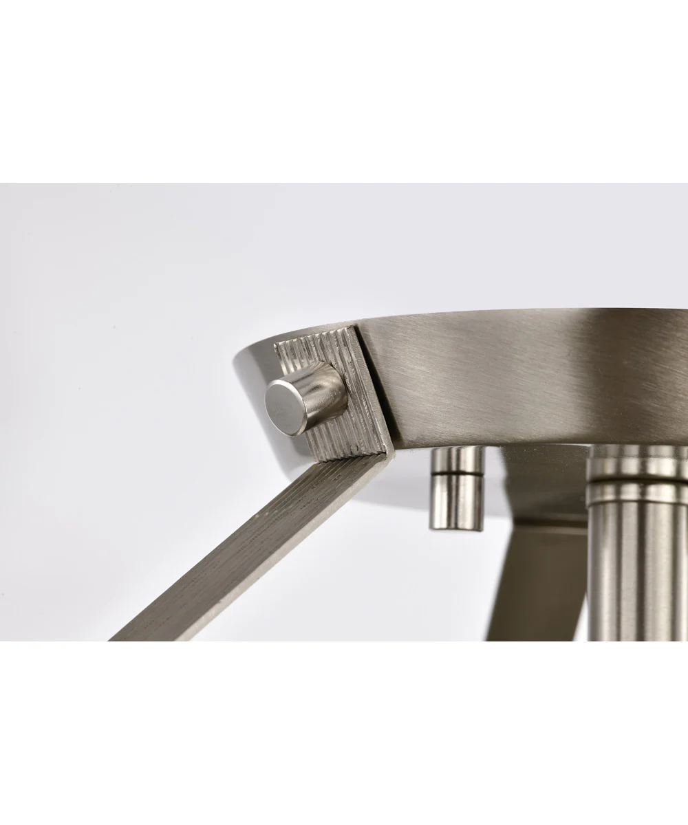 Rowen 4-Light Close-to-Ceiling Brushed Nickel - Image 7