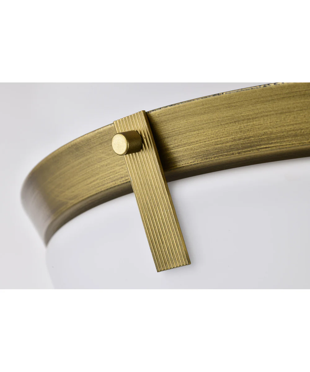 Rowen 4-Light Close-to-Ceiling Natural Brass - Image 8