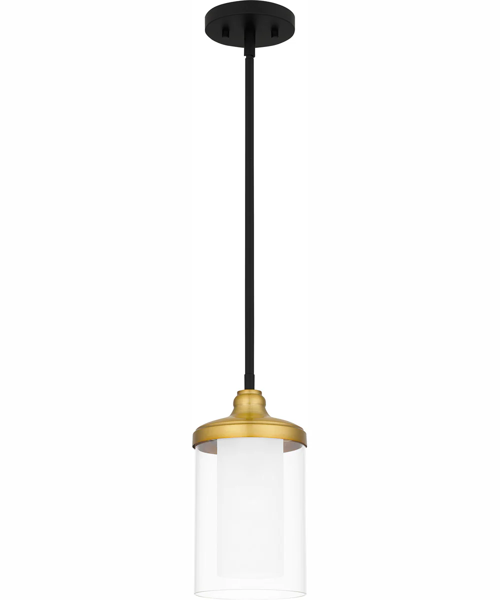 Rowland Small 1-light Mini Pendant Matte Black - Image 2