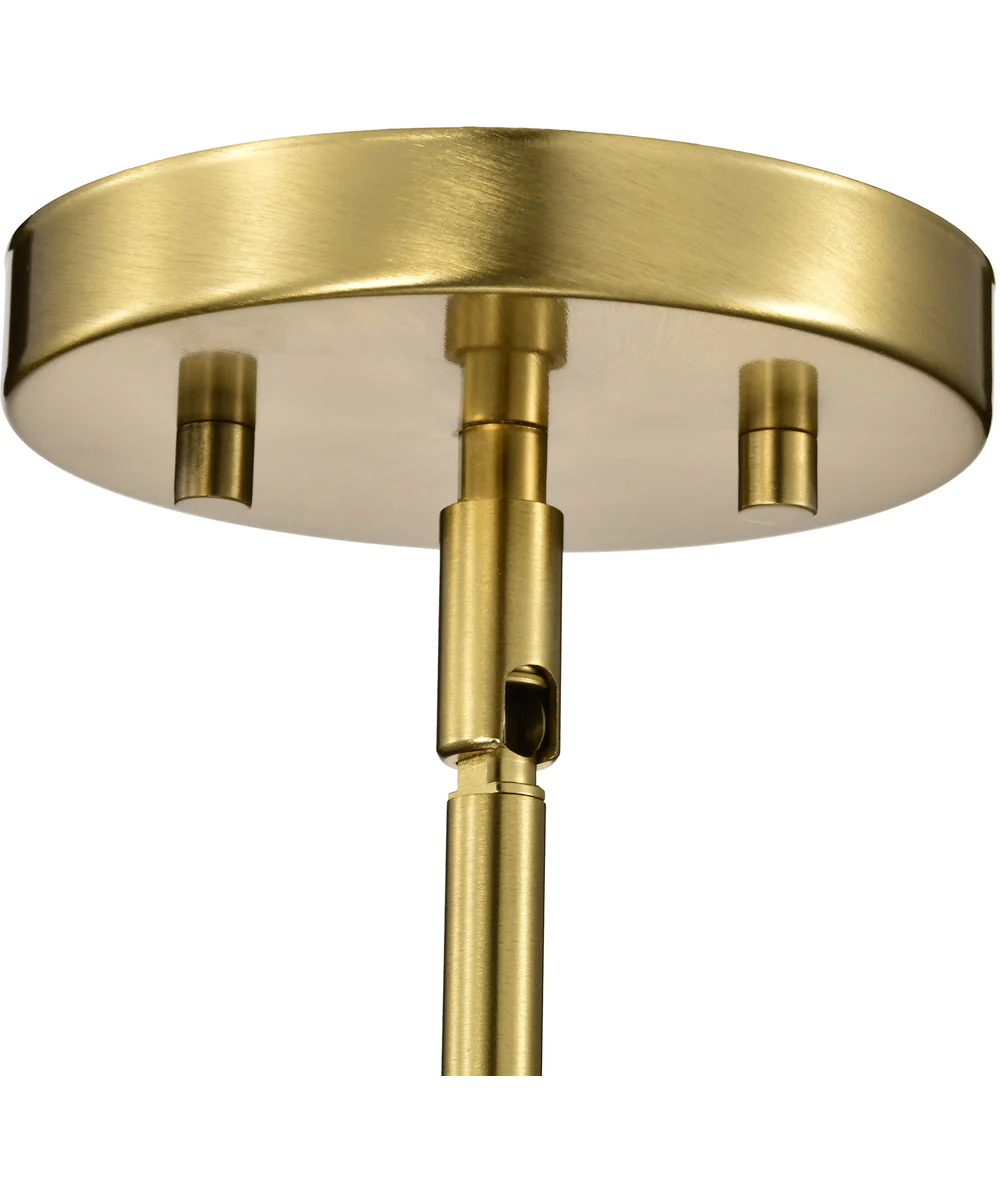 Royale 1-Light Pendant Burnished Brass - Image 9