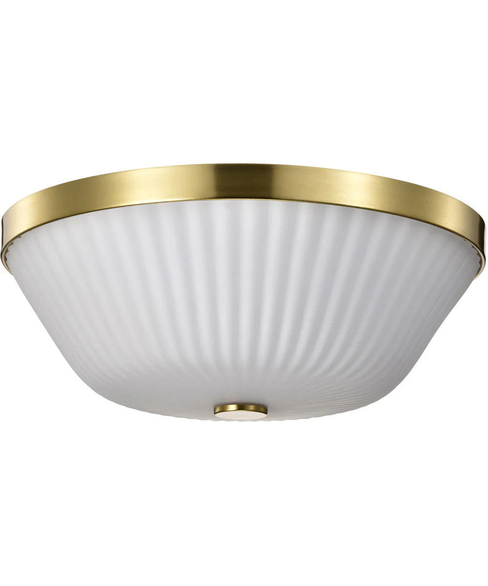 Royale 3-Light Close-to-Ceiling Burnished Brass - Image 3