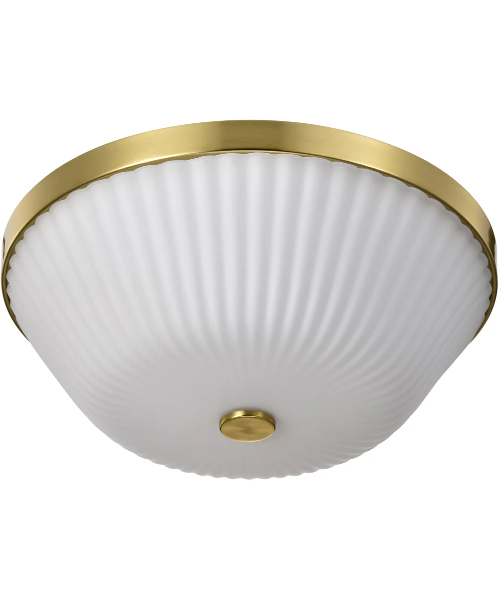 Royale 3-Light Close-to-Ceiling Burnished Brass - Image 5