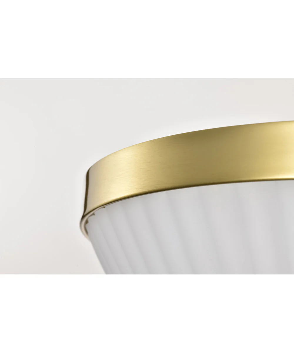 Royale 3-Light Close-to-Ceiling Burnished Brass - Image 7