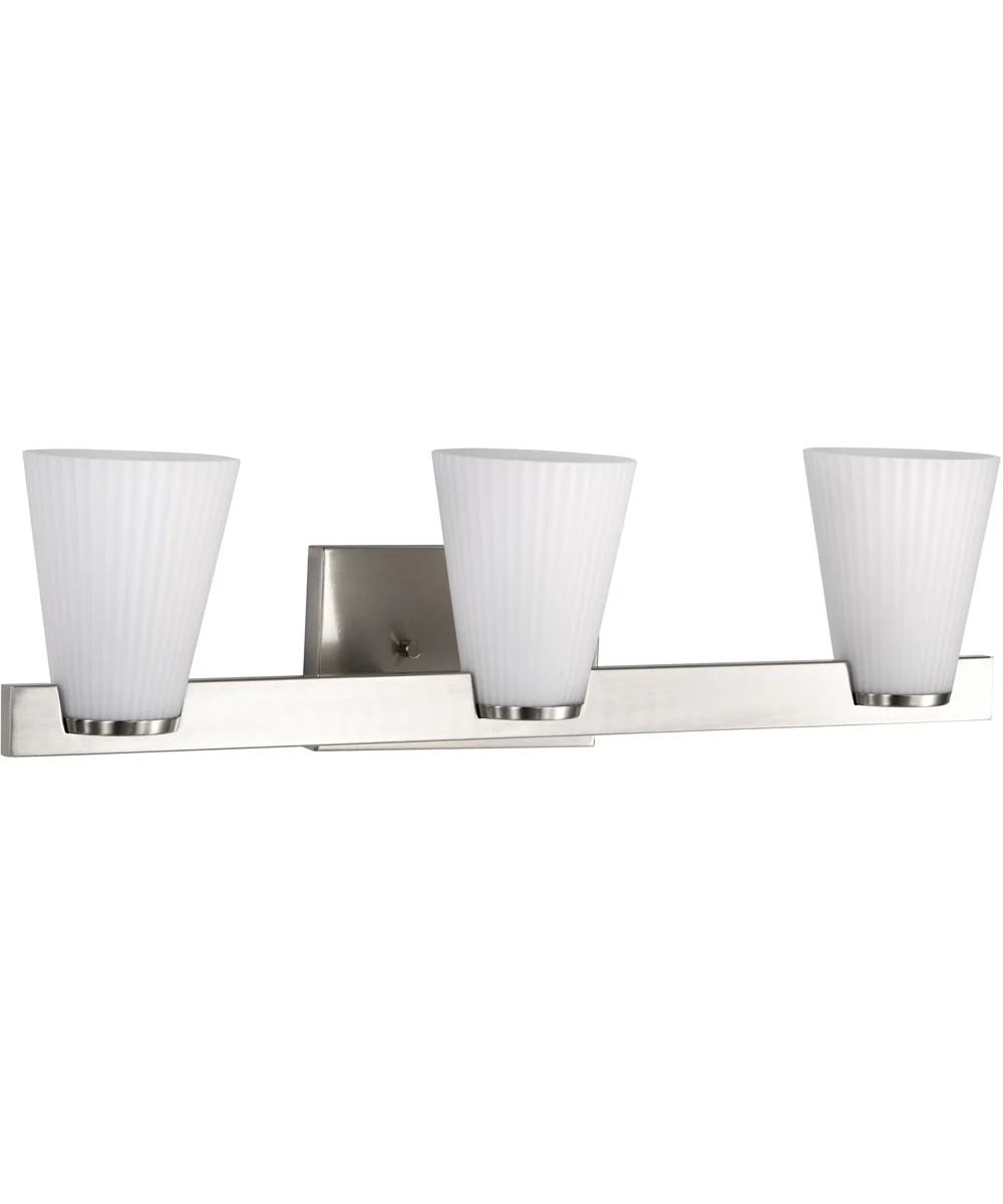 Royale 3-Light Vanity & Wall Brushed Nickel - Image 3