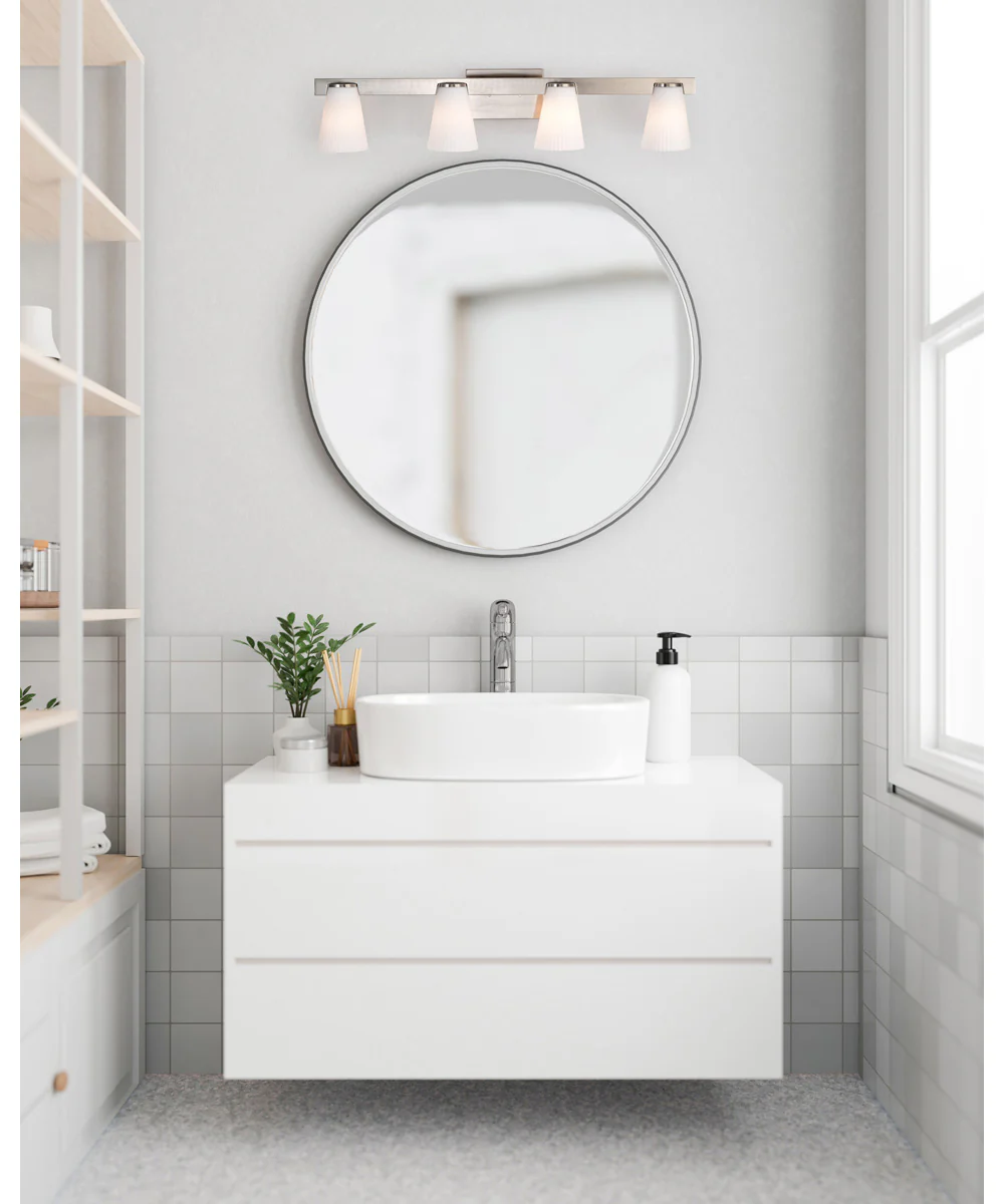 Royale 4-Light Vanity & Wall Brushed Nickel - Image 2