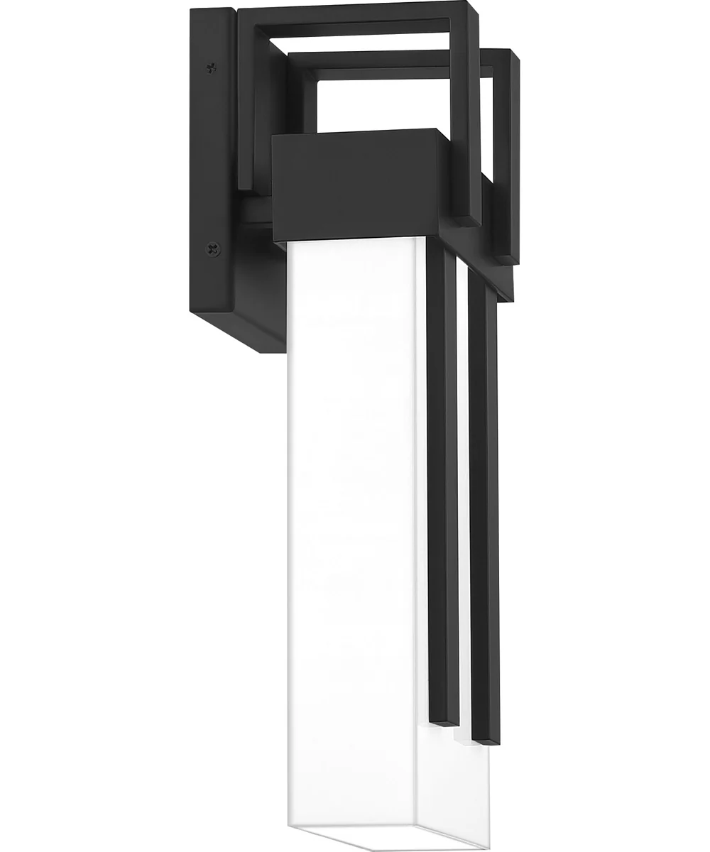 Ruben Medium Outdoor Wall Light Coastal Armour Aluminum Matte Black - Image 5