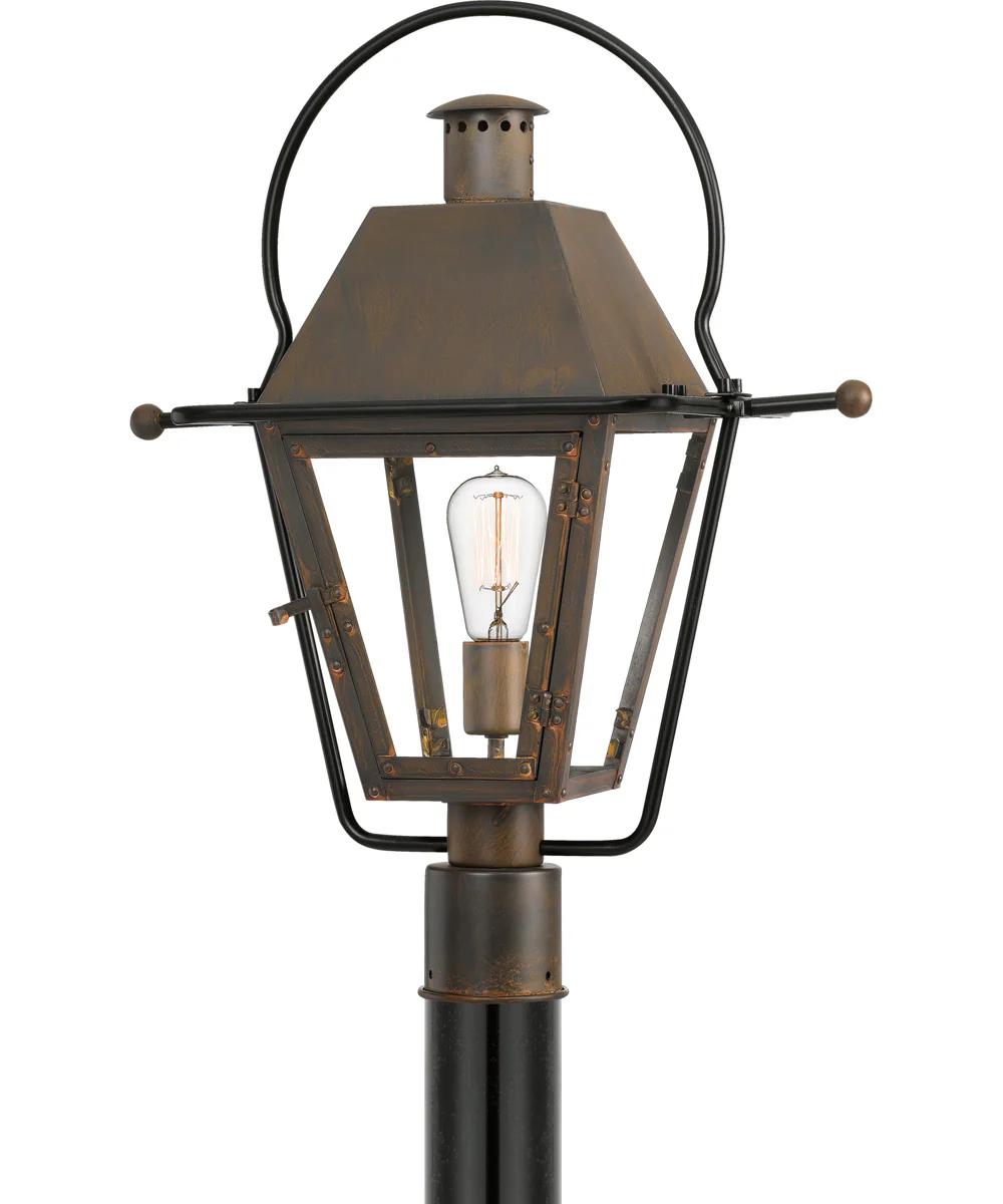 Rue De Royal Large 1-light Outdoor Post Light Industrial Bronze - Image 2