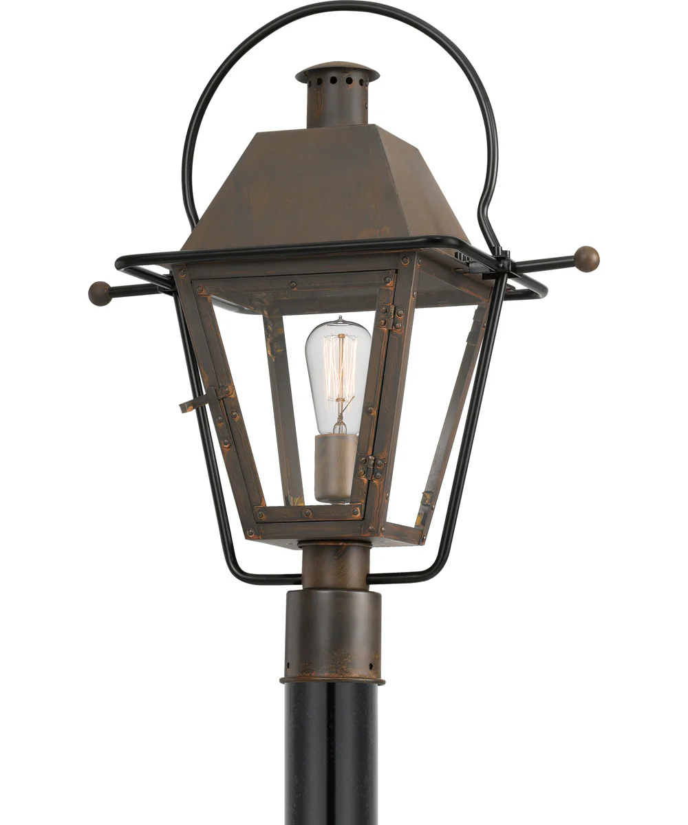 Rue De Royal Large 1-light Outdoor Post Light Industrial Bronze - Image 5