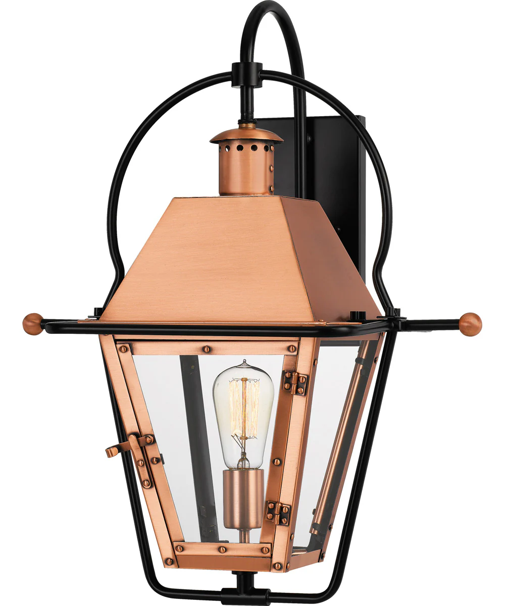 Rue De Royal Large 1-light Outdoor Wall Light Aged Copper - Image 2