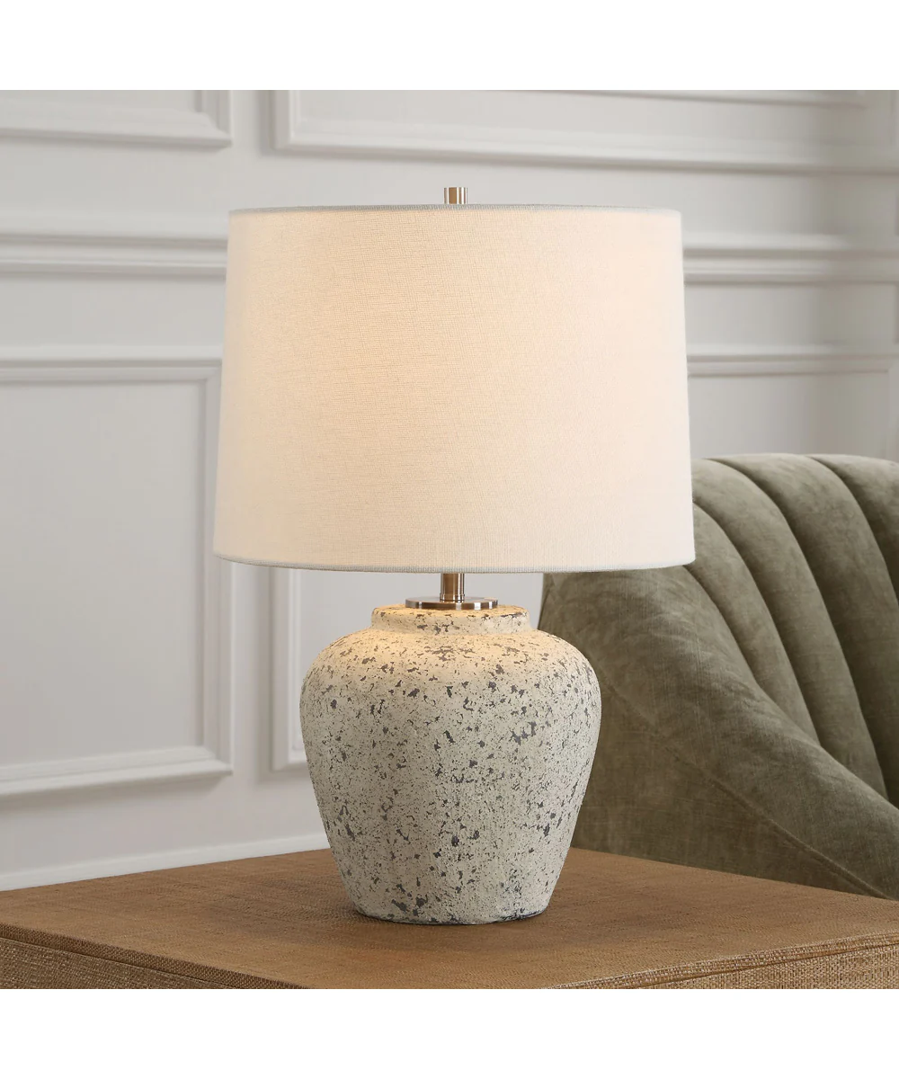 Rupture Aged Ivory Table Lamp - Image 2