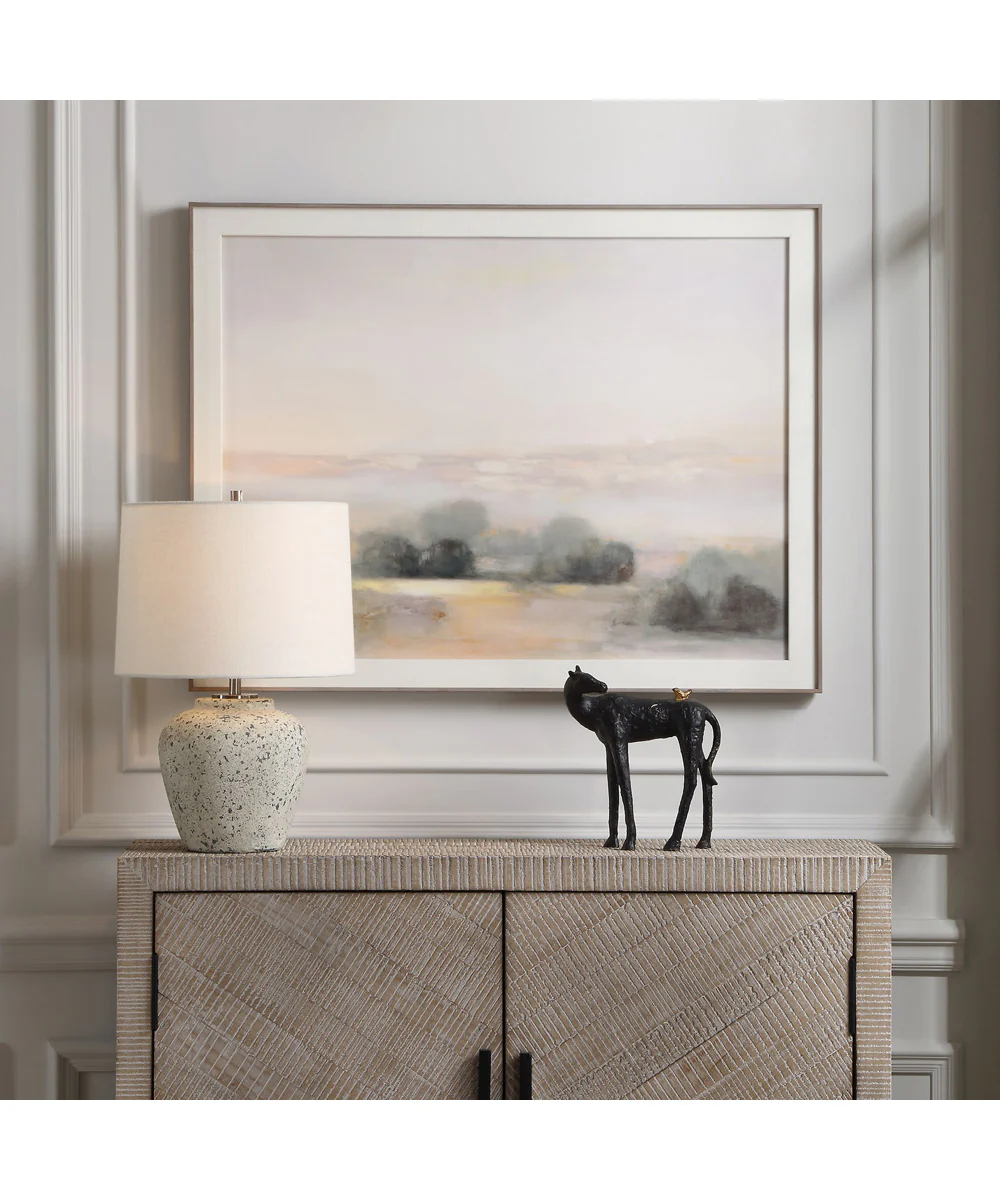 Rupture Aged Ivory Table Lamp - Image 3