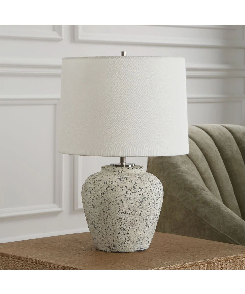 Rupture Aged Ivory Table Lamp - Image 8