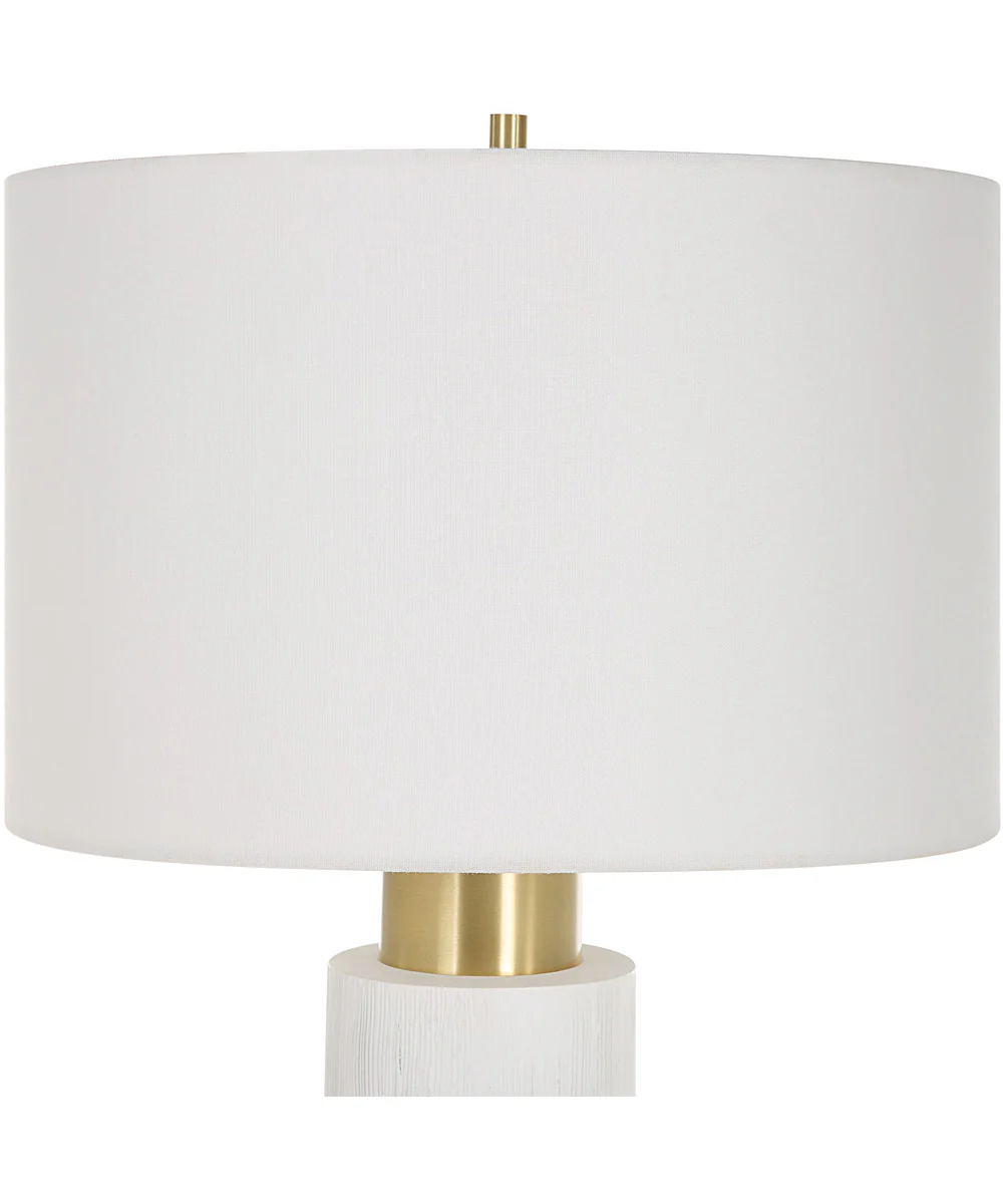 Ruse Whitewashed Table Lamp - Image 5
