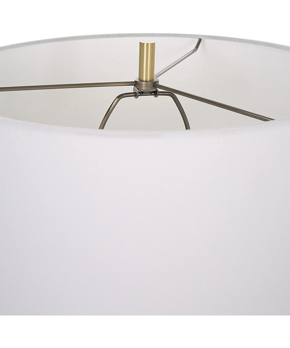 Ruse Whitewashed Table Lamp - Image 7