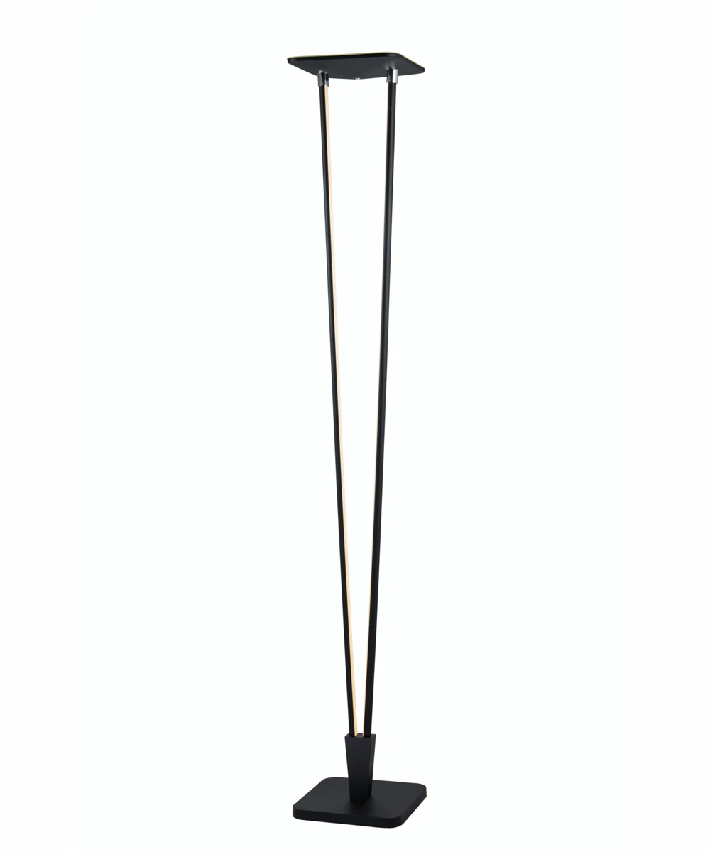 Russo 2-Light Led Torch Lamp Black