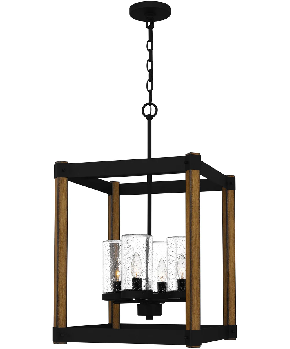 Rylan 4-light Pendant Matte Black - Image 2