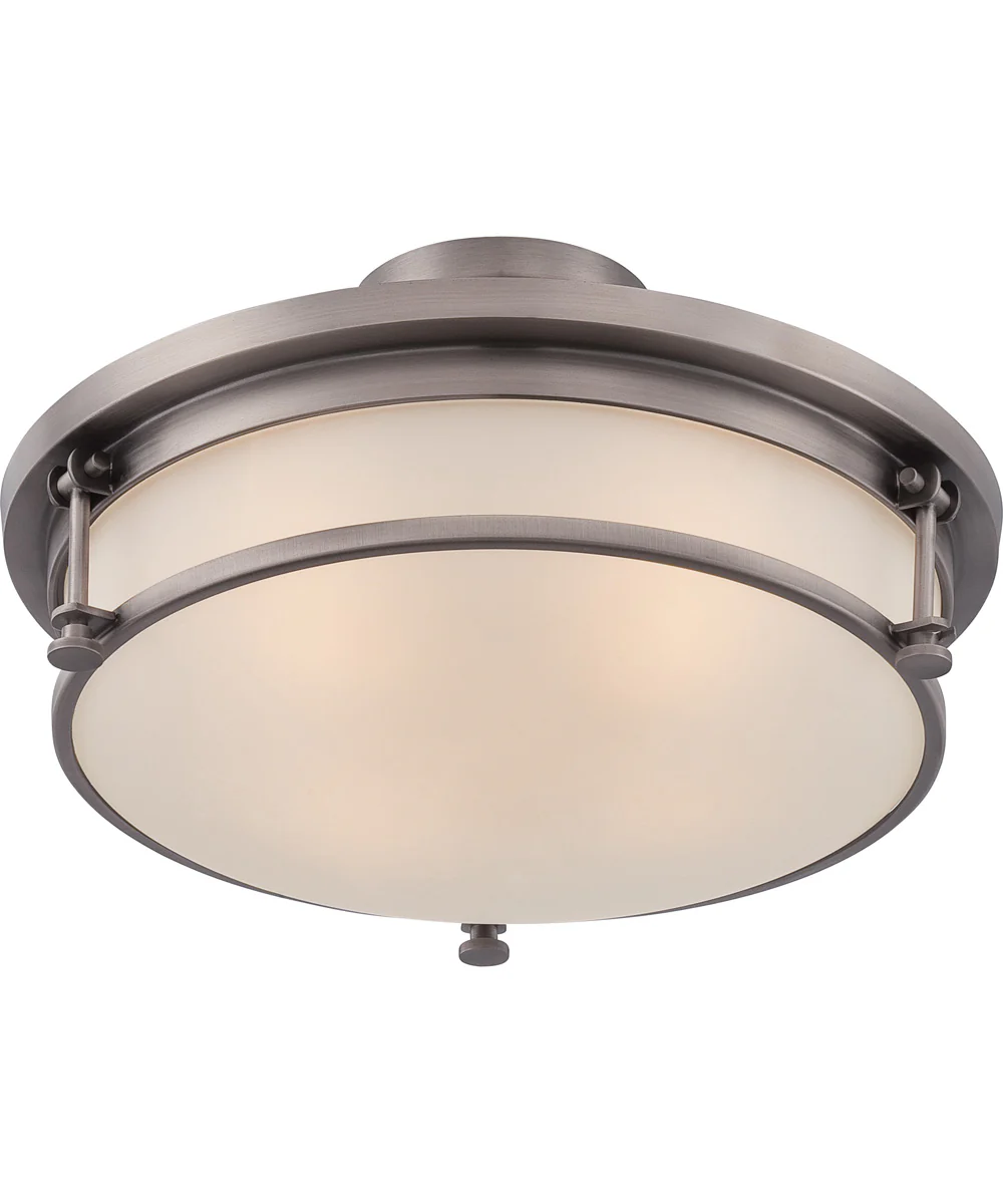 Sailor Large 4-light Semi Flush Mount Antique Nickel - Image 5